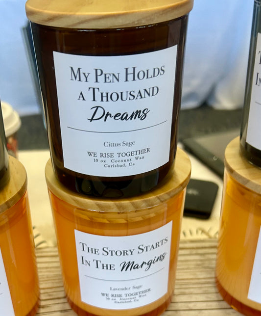 Writers Conference Candle