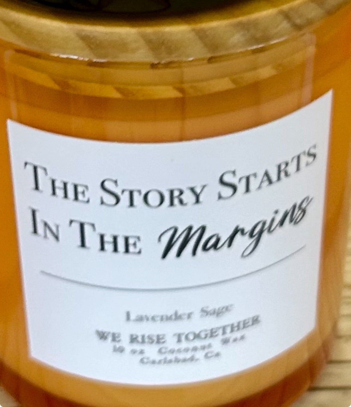 Writers Conference Candle